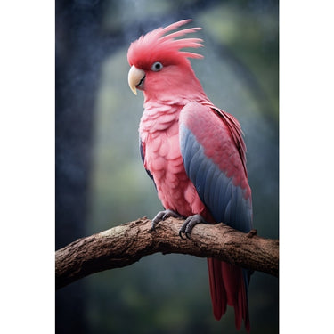 Pink Parrot Canvas